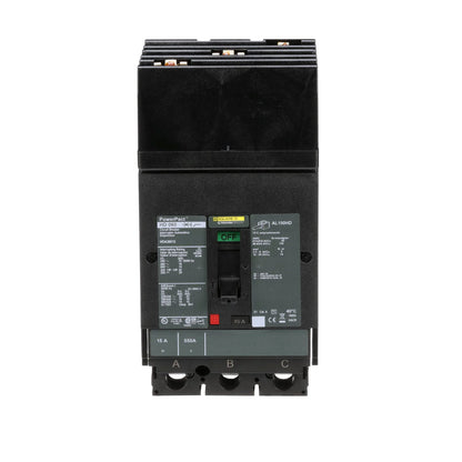 Square D HDA36015 Molded Case Circuit Breaker | 600V 15A 3P 18kA@480V I-Line Plug-In Powerpact HDA
