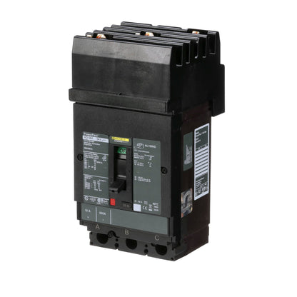 Square D HDA36015 Molded Case Circuit Breaker | 600V 15A 3P 18kA@480V I-Line Plug-In Powerpact HDA