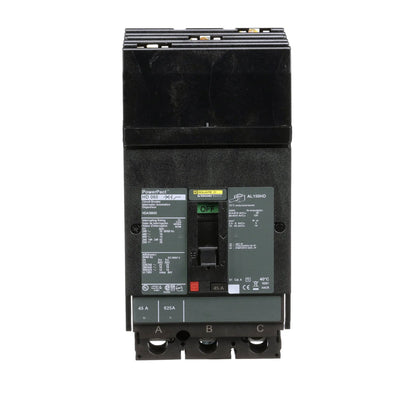 Square D HDA36045 Circuit Breaker | 600V 45A 3P 18kA@480V I-Line Plug-In Powerpact