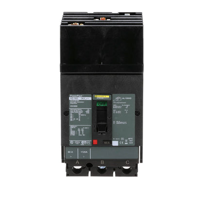 Square D HDA36060 Molded Case Circuit Breaker | 600V 60A 3P 18kA@480V I-Line Plug-In Powerpact HDA