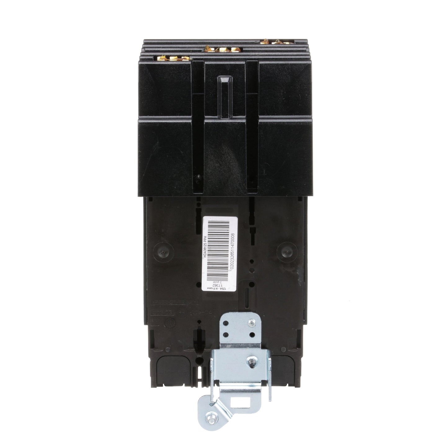 Square D HDA36125 Circuit Breaker | 600V 125A 3P 18kA@480V I-Line Style Plug-In Powerpact