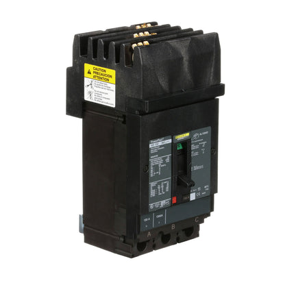 Square D HDA36150 Circuit Breaker | 600V 150A 3P 18kA@480V I-Line Style Plug-In Powerpact