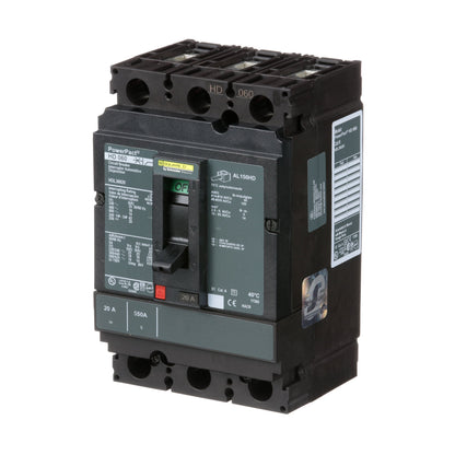 Square D HDL36020 Circuit Breaker | Powerpact HDL 600V 20A
