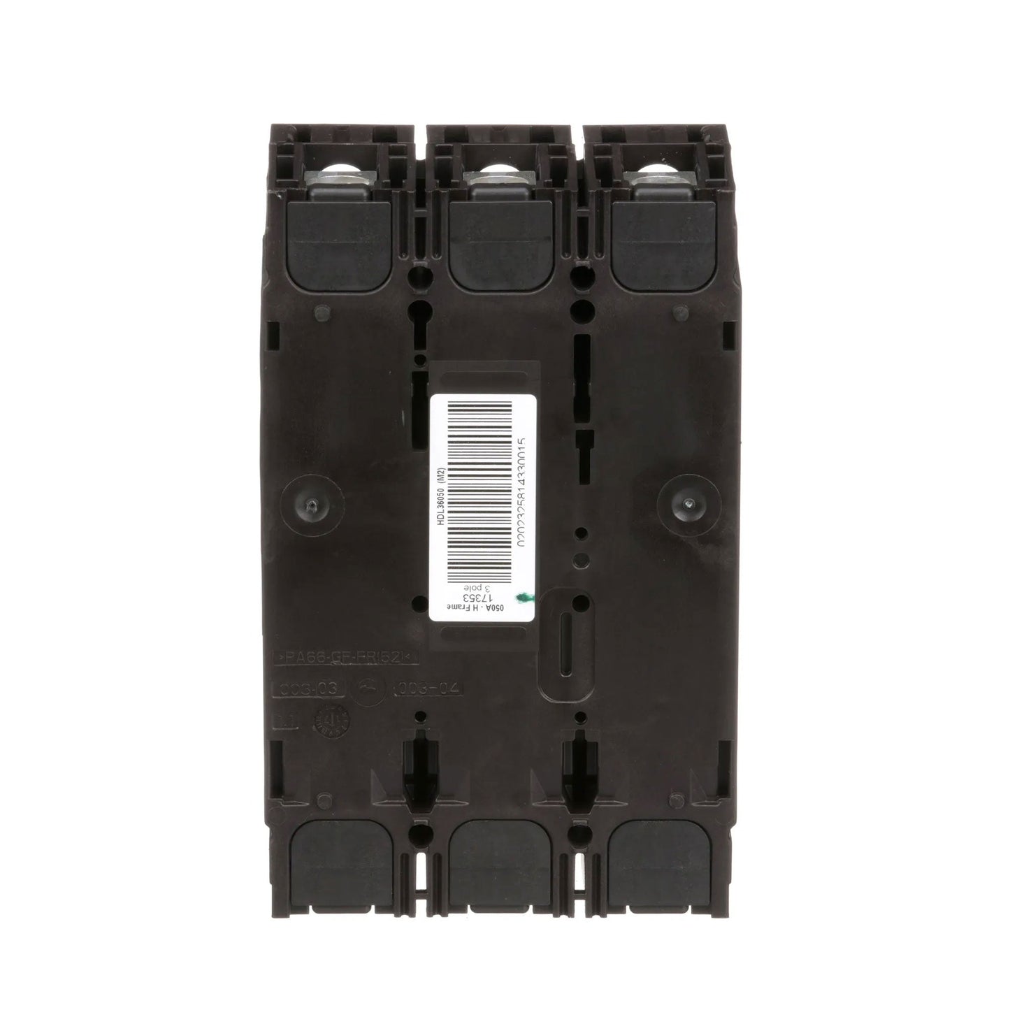 Square D HDL36050 Circuit Breaker | 600V 50A 3P 18kA@480V Bolt-On Powerpact