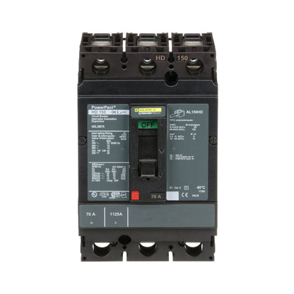 Square D HDL36070 Circuit Breaker | Powerpact HDL 600V 70A