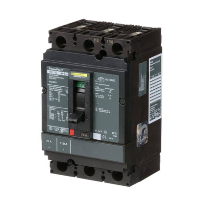 Square D HDL36070 Circuit Breaker | Powerpact HDL 600V 70A