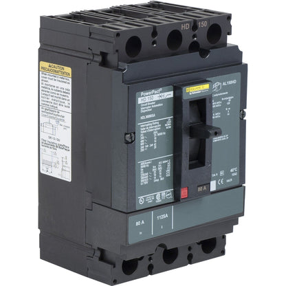 Square D HDL36090AA Circuit Breaker | Powerpact HDL 600V 90A