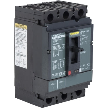 HDL36100U43X - Schneider Electric/ Square D Feed-Thru 100 Amp 3 Pole Circuit Breaker - Essential Electric Supply