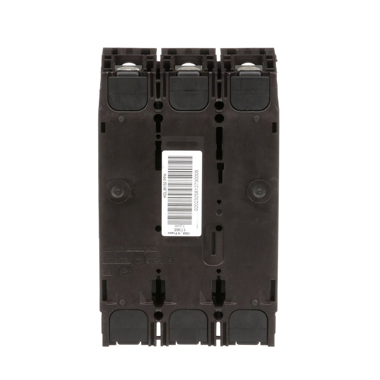 Square D HDL36150 Circuit Breaker | 600V 150A 3P 18kA@480V Feed-Thru Powerpact HDL