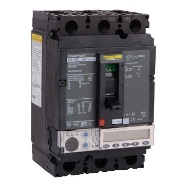 HDL36150U43X - Square D/ Schneider Electric Feed-Thru 150 Amp 3 Pole Circuit Breaker - Essential Electric Supply