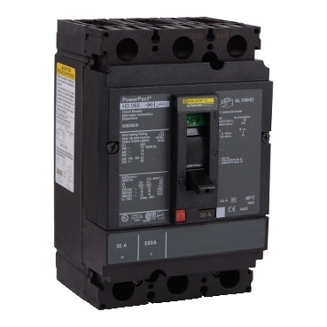 HDM36090 Square D Molded Case Circuit Breaker Powerpact 90A 600V - Essential Electric Supply