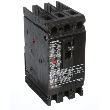 Siemens HED43B035 Molded Case Circuit Breaker | 480V 45A 3P 42kA@480V Lug In Panelboard Sentron Series