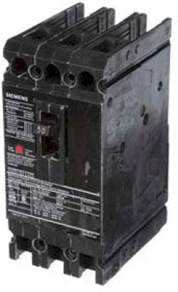 Siemens HED43B050 Molded Case Circuit Breaker | 480V 50A 3P 42kA@480V Lug In Panelboard Sentron Series