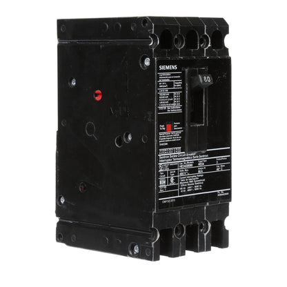 Siemens HED43B080 Circuit Breaker | 480V 80A 3P 42kA@480V Lug In Panelboard Sentron Series