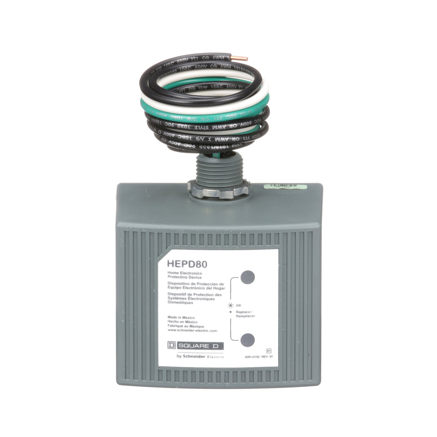 Square D HEPD80 Surge Protection | 120/240 AC HEPD
