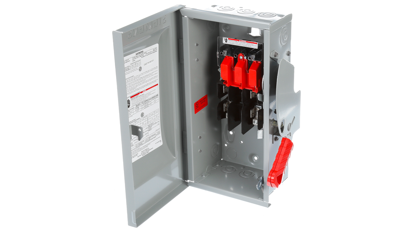 Siemens HF221N Disconnect Switch | 240VAC 30A 2P Fusible VBII Series