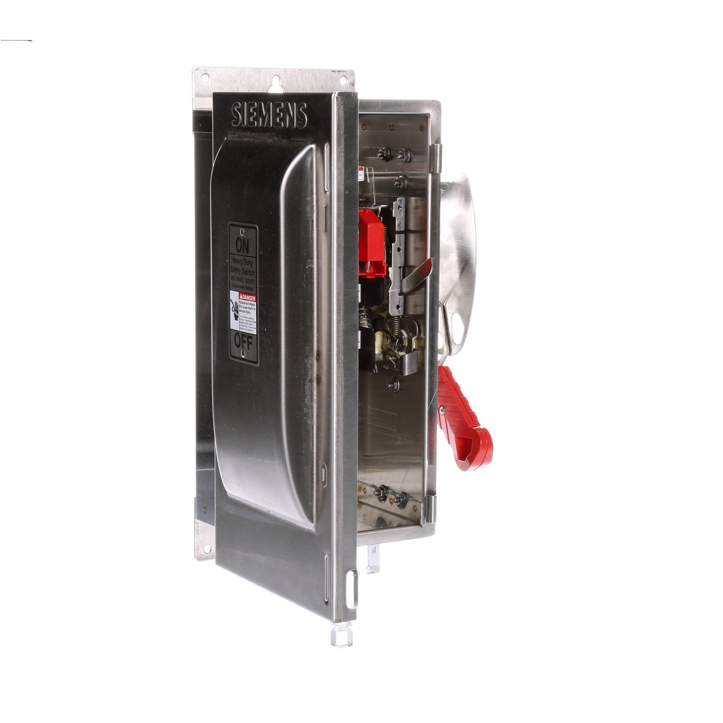 Siemens HF221S Disconnect Switch | 240V AC 30A 1 Phase 2 Pole Fusible NEMA 4X 200kA@240V VBII Series