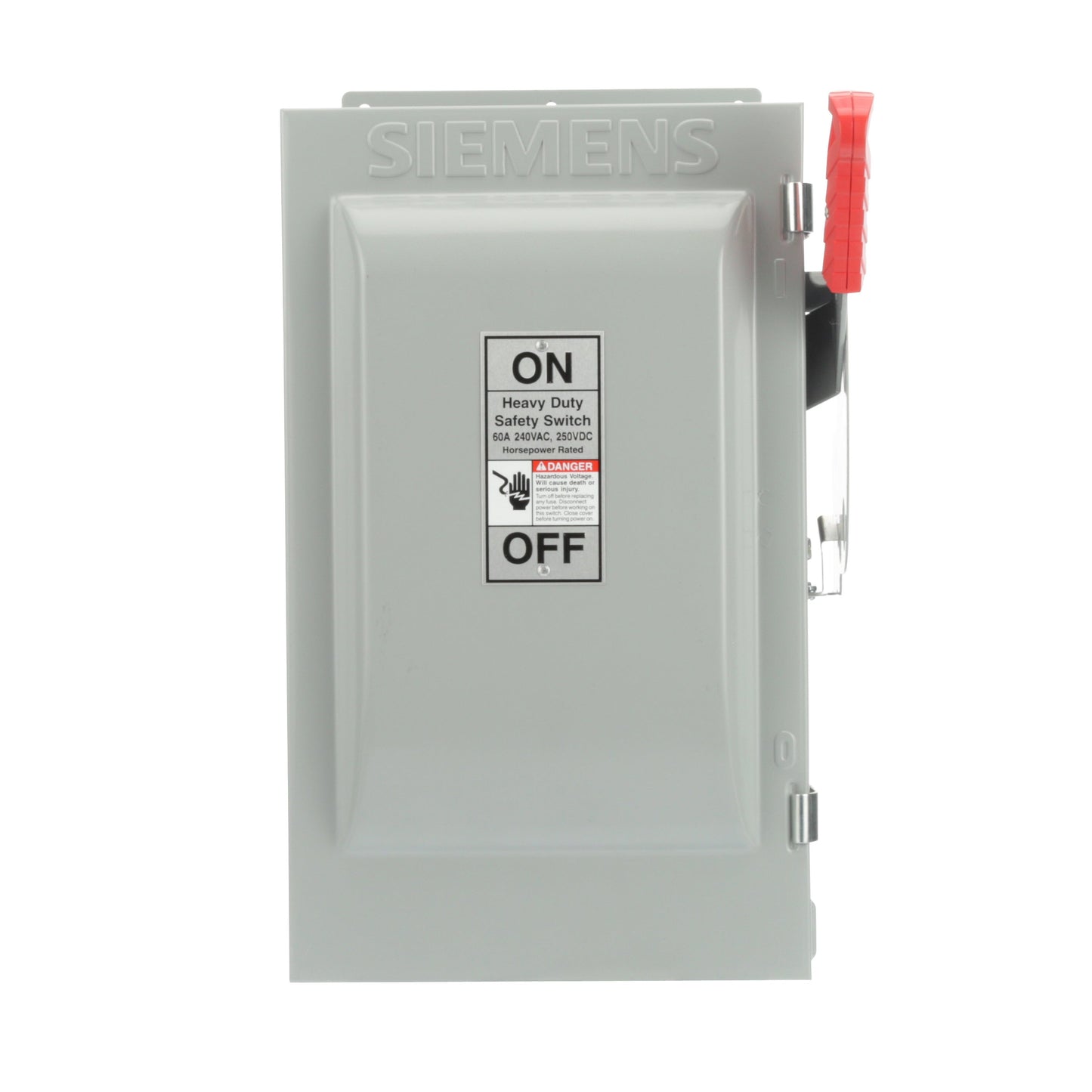 Siemens HF222J Disconnect | 240V 60A 1PH 2P Fusible VBII Series