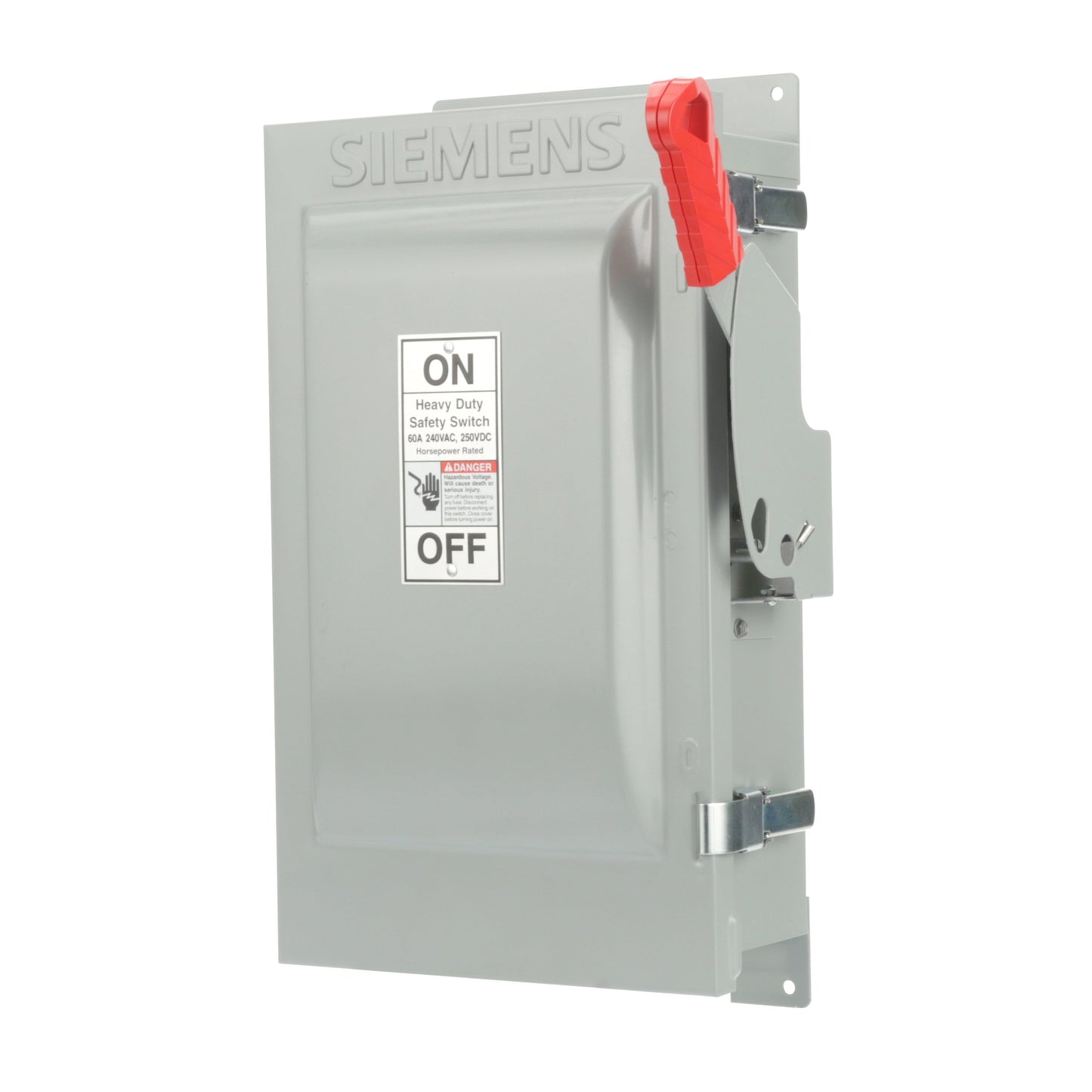 Siemens HF222J Disconnect | 240V 60A 1PH 2P Fusible VBII Series