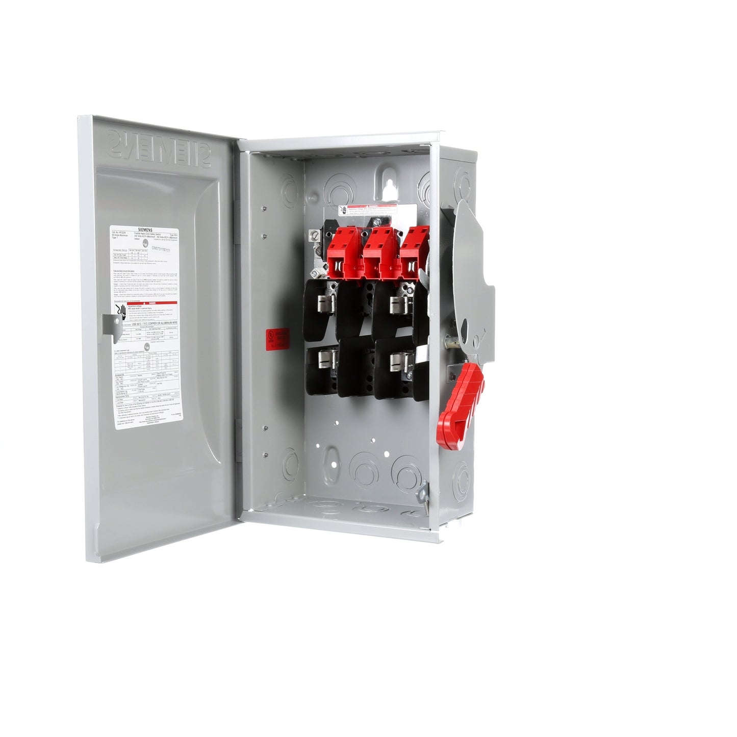 Siemens HF222N Disconnect Switch | 240V AC 60A 1 Phase 2 Pole Fusible VBII Series