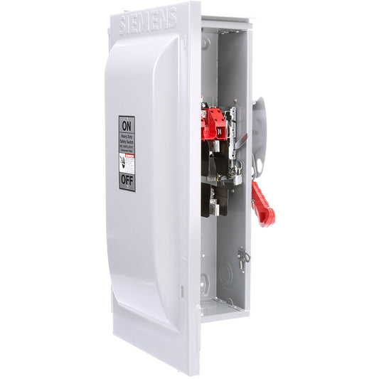 Siemens HF223NR Disconnect Switch | 240V AC 100A 1-Phase 2-Pole 200kA@240V Fusible NEMA 3R MHP