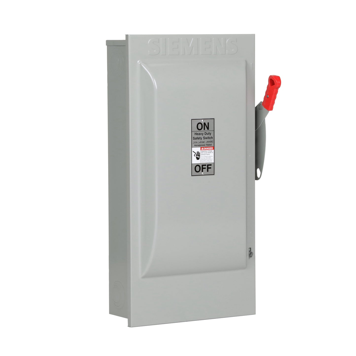 Siemens HF224N Disconnect Switch | 240V AC 200A 1-Phase 2-Pole Fusible VBII Series