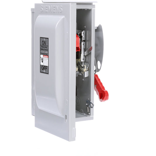 Siemens HF261R Disconnect Switch | 600V 30A 1-Phase 2-Pole Fusible VBII Series