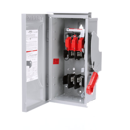 Siemens HF261R Disconnect Switch | 600V 30A 1-Phase 2-Pole Fusible VBII Series