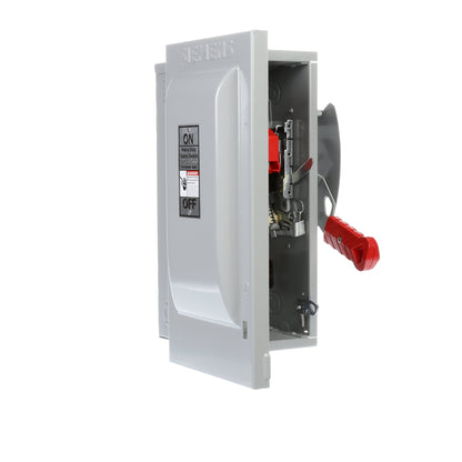 Siemens HF261 Disconnect Switch | 600V AC 30A 1 Phase 2 Pole Fusible VBII Series