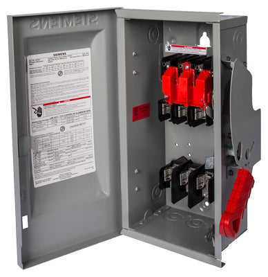 Siemens HF262 Disconnect Switch | 600V 60A 2P Fusible VBII Series