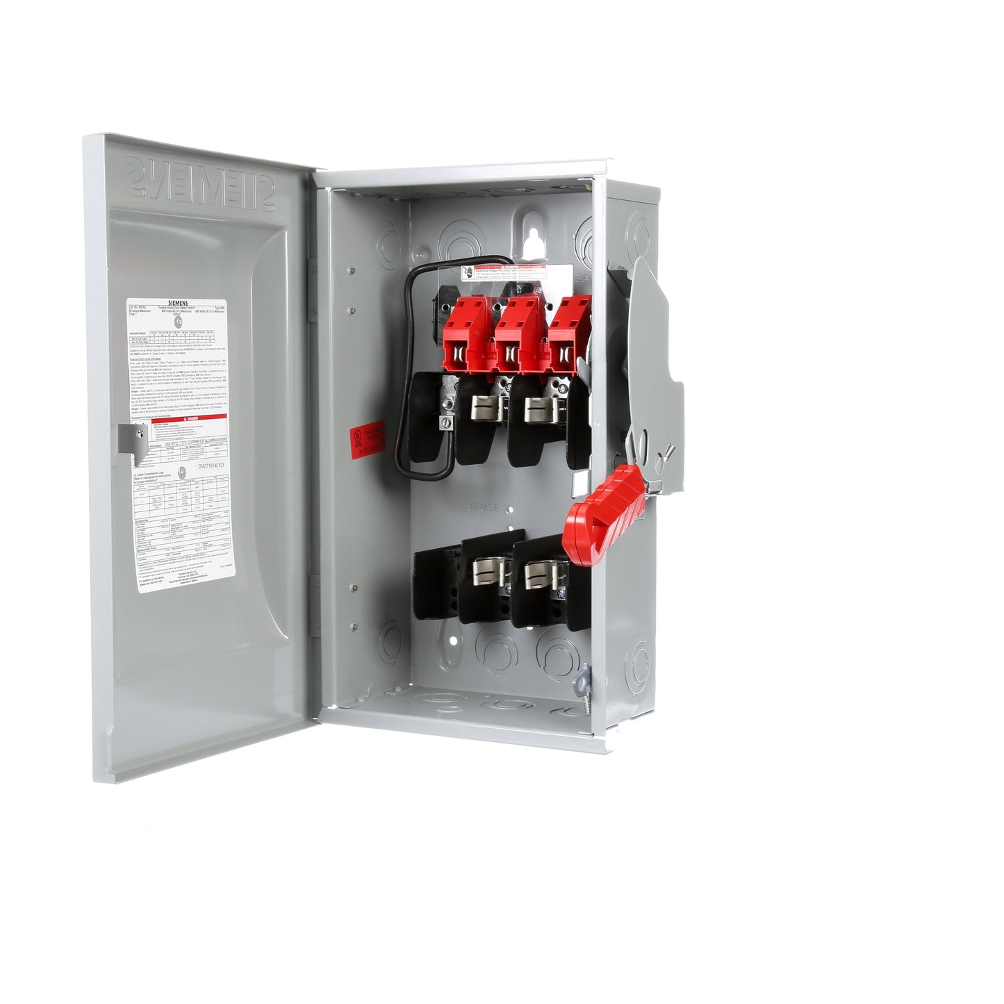 Siemens HF262 Disconnect Switch | 600V AC 60A 1 Phase 2 Pole 200kA@600V VBII Series