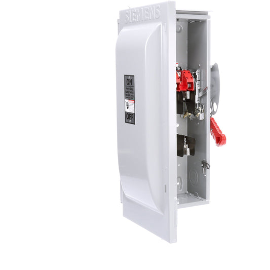 Siemens HF263R Disconnect Switch | 600V AC 100A 1-Phase 2-Pole Fusible VBII Series