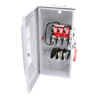 Siemens HF263R Disconnect Switch | 600V AC 100A 1-Phase 2-Pole Fusible VBII Series