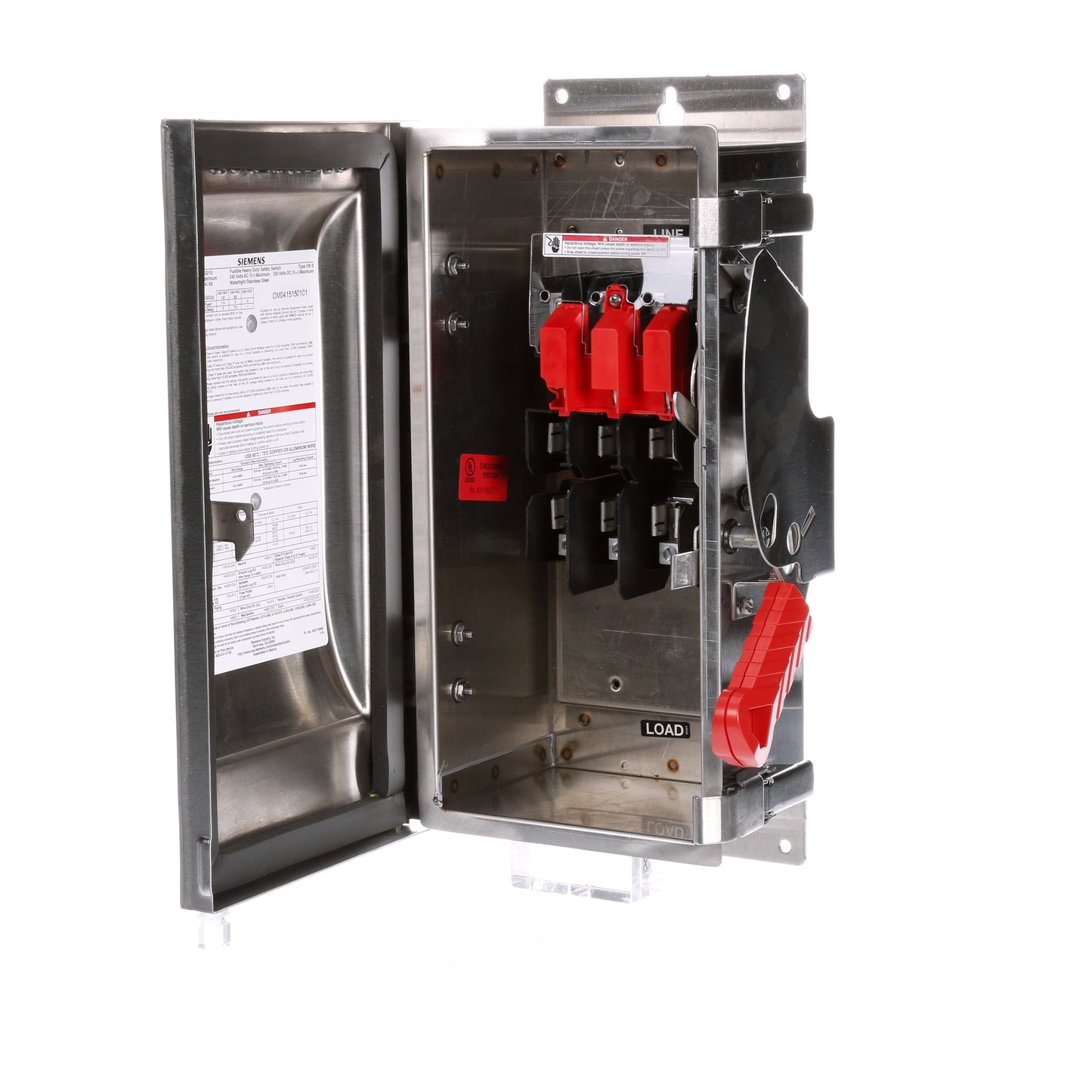 Siemens HF321S Disconnect Switch | 240V AC 30A 3P 3Pole Fusible 200kA@240V VBII Series