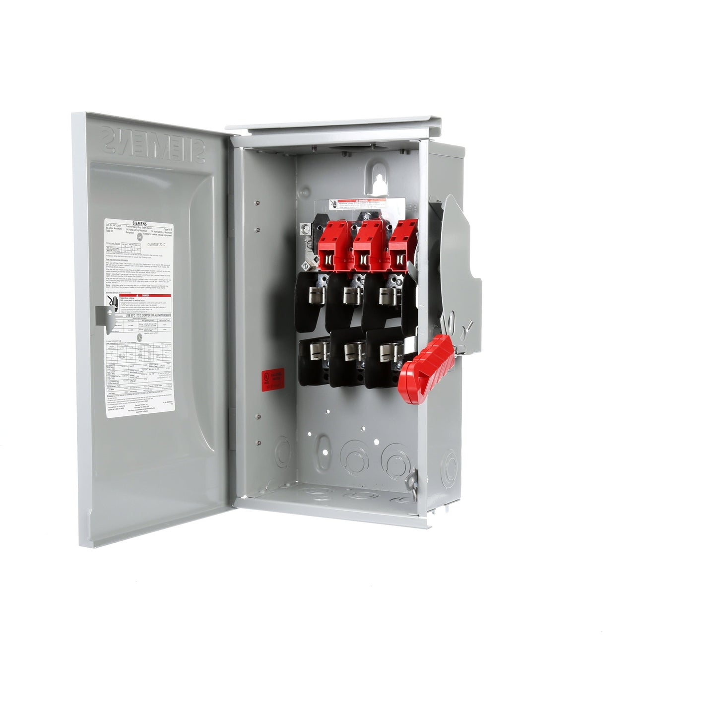 Siemens HF322NR Disconnect Switch | 240V AC 60A 3P 3R Fusible 200kA@240V VBII Series