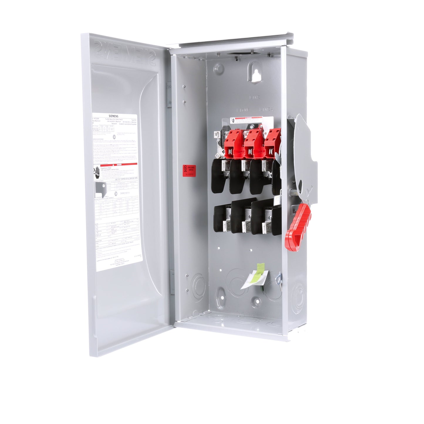 Siemens HF323NR Disconnect Switch | 240V AC 100A 3P 3R Fusible VBII Series