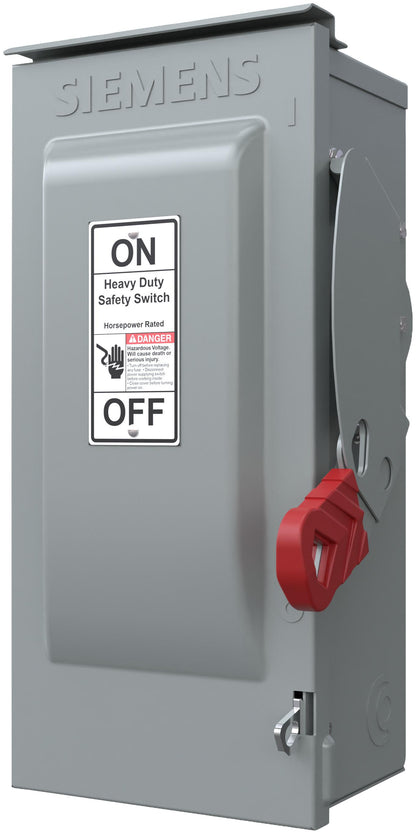 Siemens HF361N Disconnect Switch | 600V 30A 3P 3 Pole Fusible VBII Series