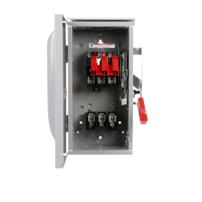 Siemens HF361R Disconnect Switch 600V AC 30A Fusible 3 Phase 3 Pole VBII Series