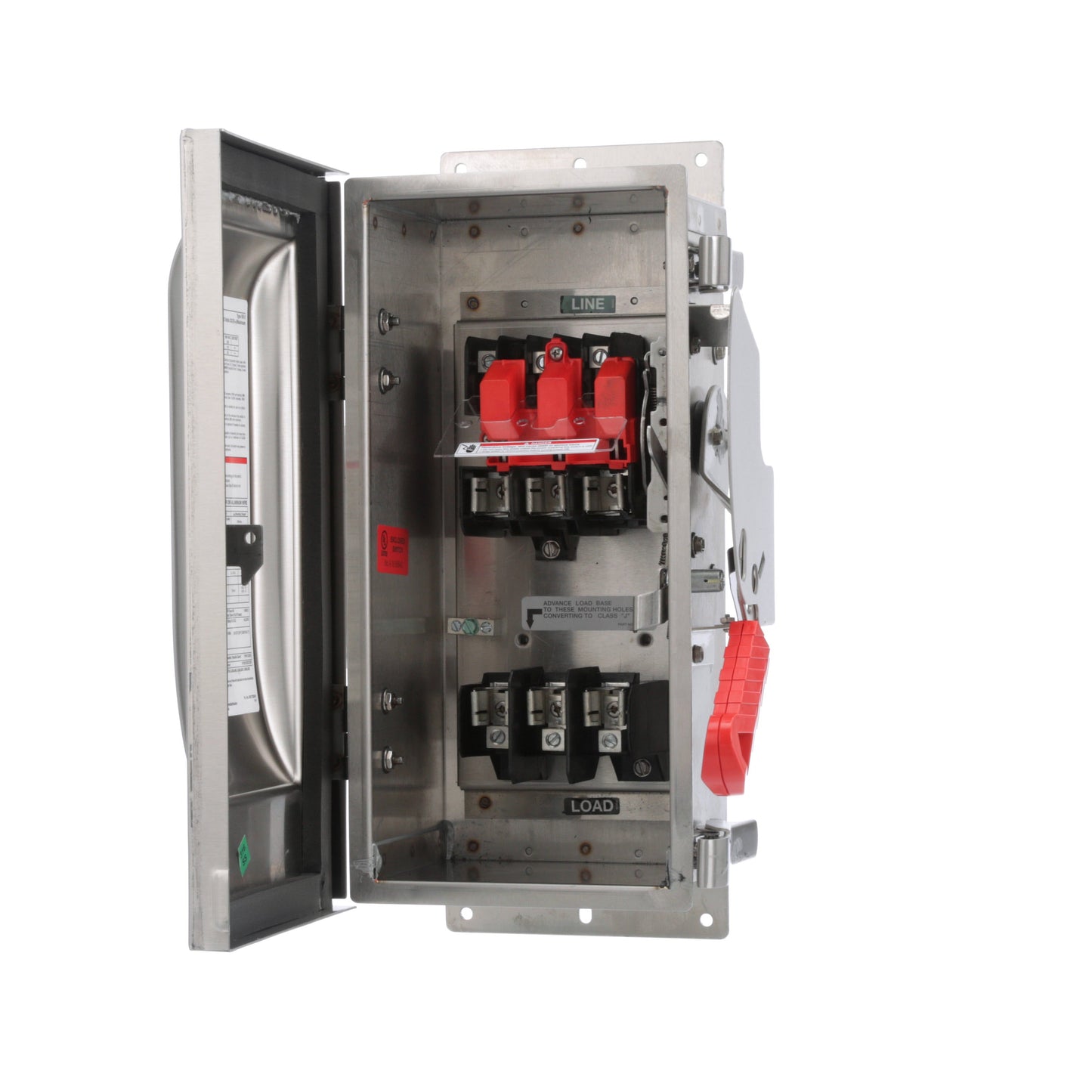 Siemens HF361SS Disconnect Switch | 600 VAC 30 A 3P TPST 7-1/2 hp NEMA 4X HF Series