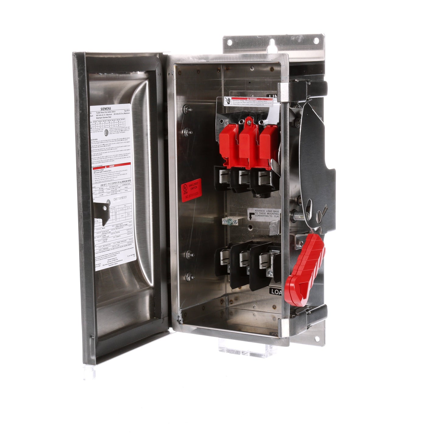 Siemens HF361S Disconnect | 600V AC 30A 3P Fusible Switch VBII Series