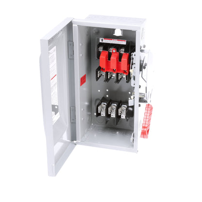 Siemens HF361 Disconnect 600V AC 30A Fusible Switch VBII Series