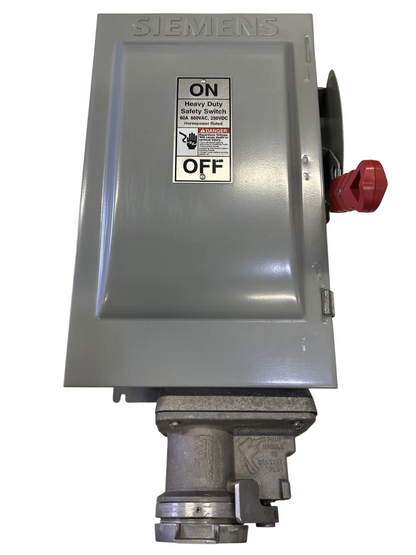Siemens HF362JCH Disconnect | 600 ACV Fusible Switch