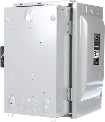 Siemens HF362NR Disconnect | 600V AC 60A 3P 3Pole Fusible 200kA@600V VBII Series