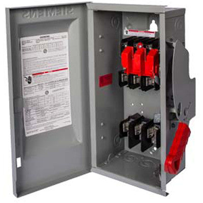 Siemens HF362SCHW Disconnect Switch | 600V 60A 3-Phase Fusible 200kA NEMA 4 PGP