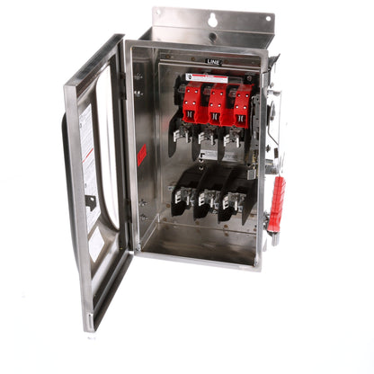 Siemens HF362S Disconnect Switch | 600V AC 60A 3P 3Pole Fusible NEMA 4X VBII Series