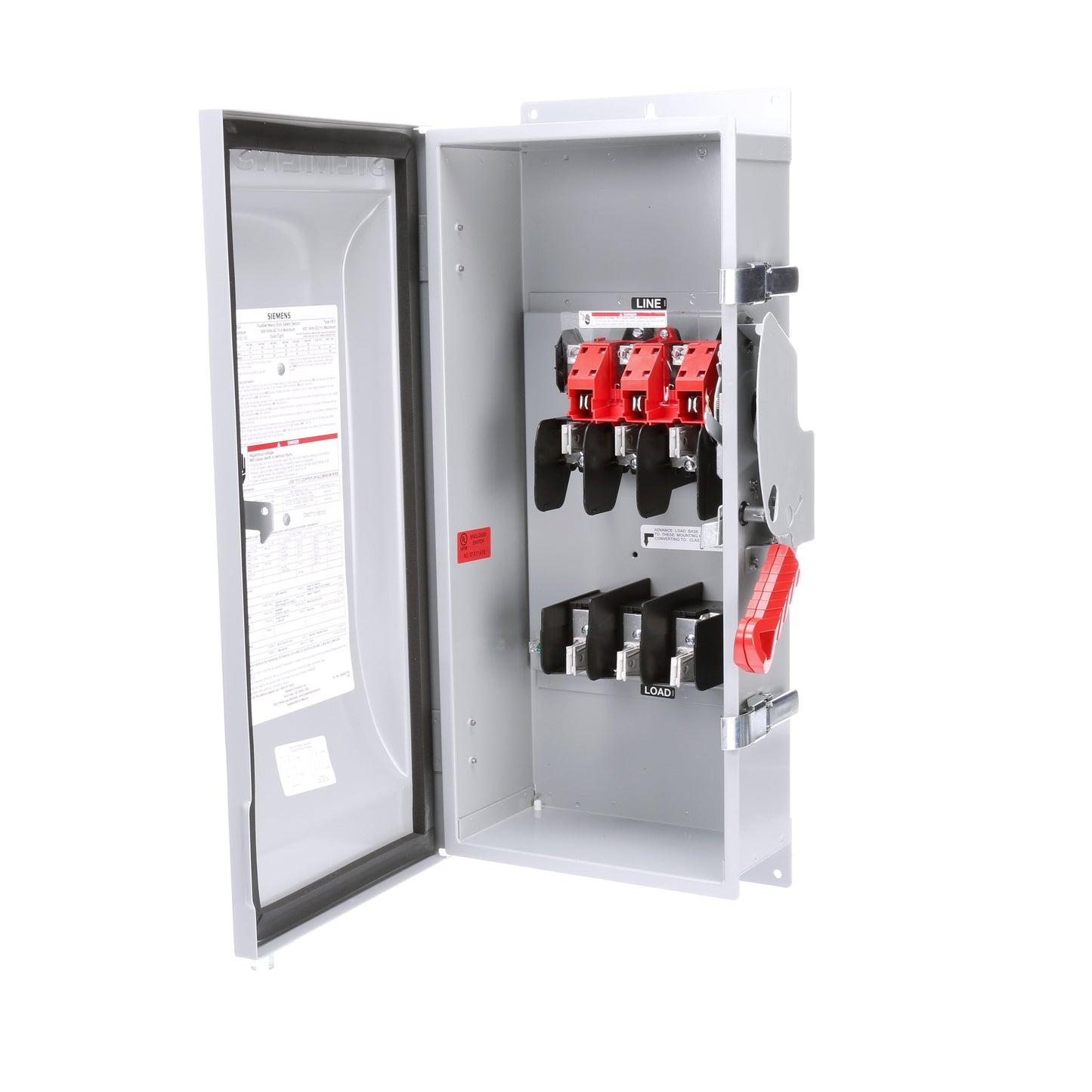 Siemens HF363J Disconnect | 600V AC 100A 3P 3Pole Fusible Switch VBII Series
