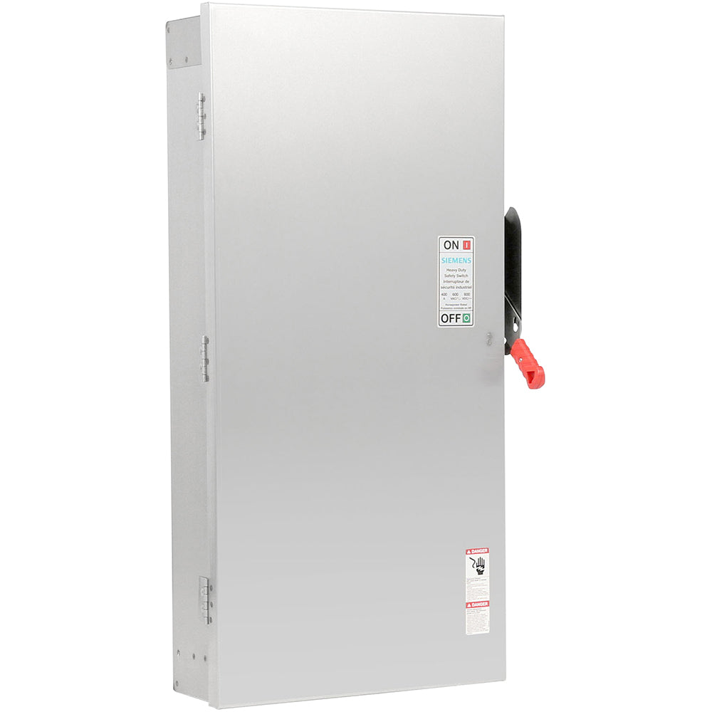 Siemens HF365SA Disconnect Switch | 600V 400A 3P 3Pole 200kA@600V NEMA 4X VBII Series