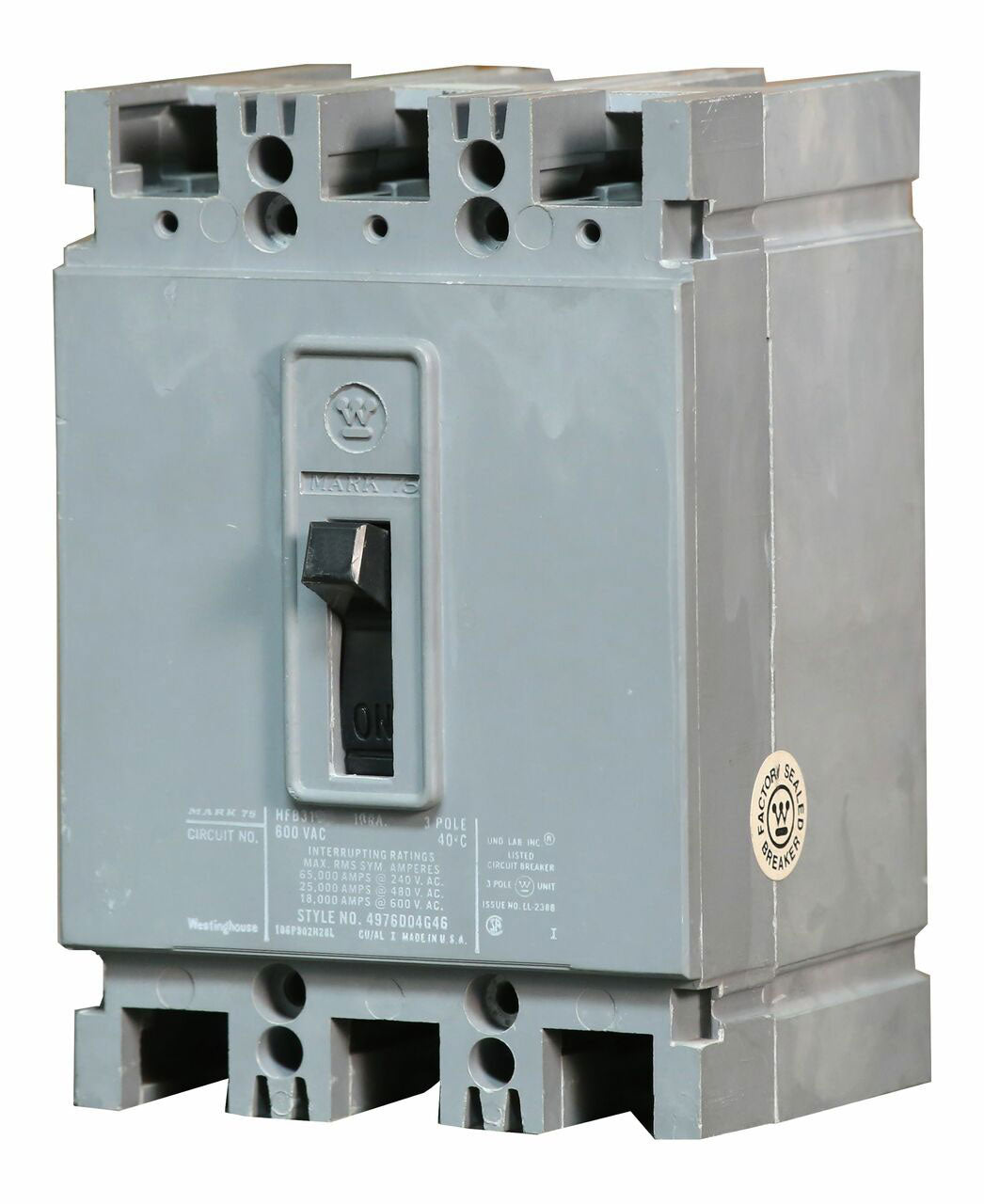 Westinghouse HFB2070 | MARK 75 HFB 600V 70A