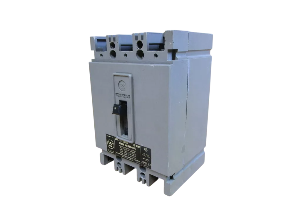 Cutler Hammer HFB3020 Circuit Breaker | 600V 20A 3P 25kA@480V Bolt-On MARK 75