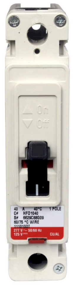 HFD1015BP10 - Westinghouse/ Eaton/ Cutler Hammer Bolt-On 15 Amp 1 Pole Circuit Breaker - Essential Electric Supply